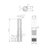 Creality Spider Hotend Throat Heatbreak High Temperature High Speed